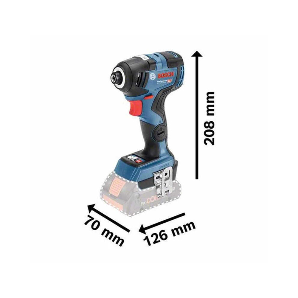 Visseuse a chocs 18V gdr 18V 200 c Bosch 06019G4102