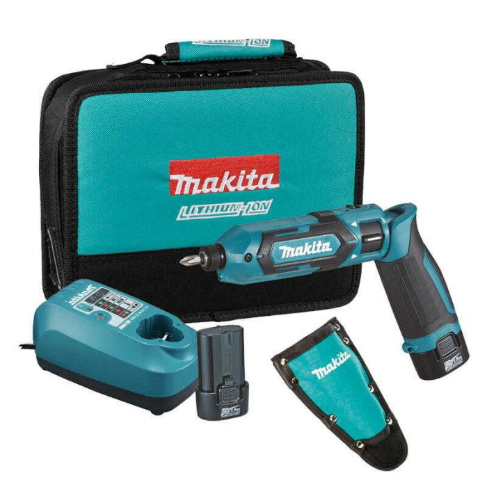 Tourne vis a batterie 72V 2X15 ah avec chargeur dans sacoche Makita TD022DSE