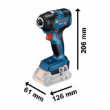 Visseuse a choc 18V GDR18V 200 Bosch 06019J2105