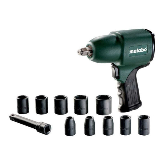 Boulonneuse pneumatique dssw 360 set 12 Metabo 604118500