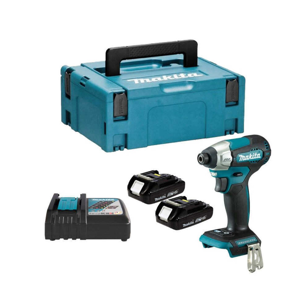 Visseuse a chocs 18 v 140 nm 2X20 ah en coffret Makita DTD157RAJ