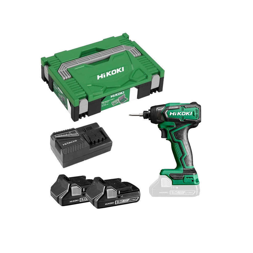 Visseuse a chocs 18V 14 140 nm 2X30 ah en hitcase Hikoki WH18DDW4Z