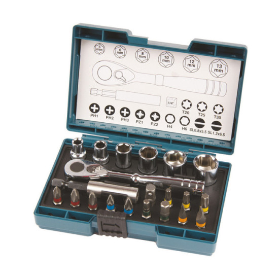 Pack complet tournevis batterie set d embouts coffret cle Makita