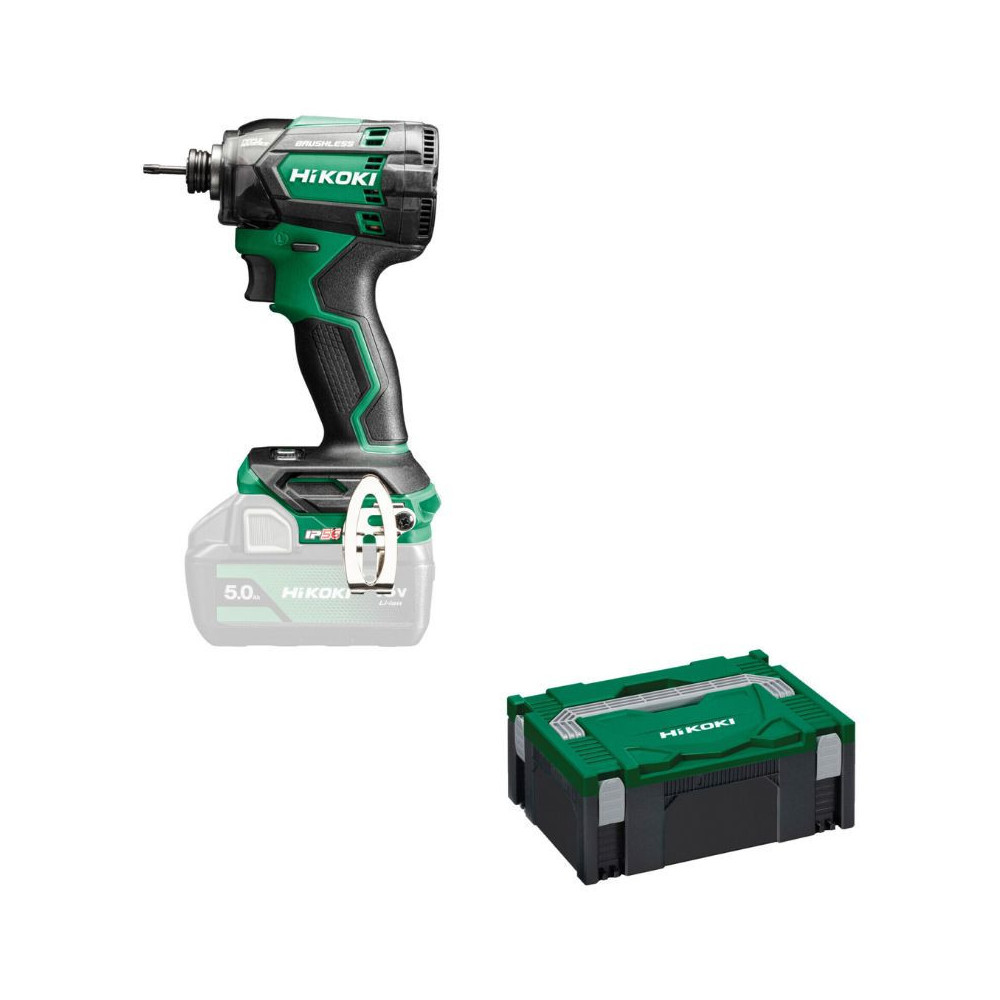 Visseuse a chocs 18V 210 nm solo en hitcase Hikoki WH18DCW2Z