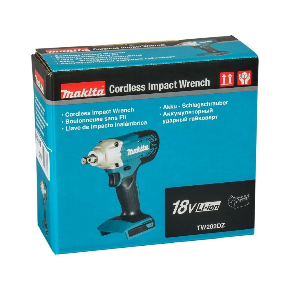 Cle chocs sans fil 18V solo Makita TW202DZ
