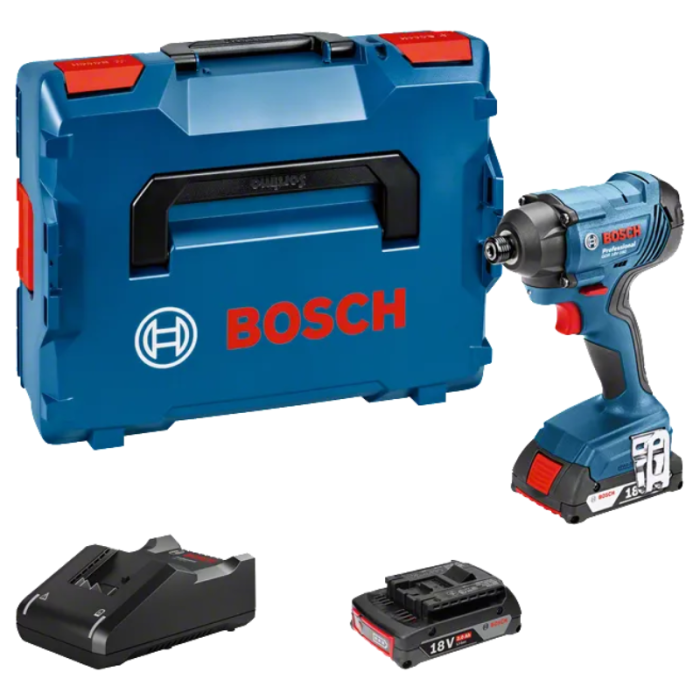 Visseuse a chocs sans fil gdr 18V 160 2X20AH en l boxx Bosch 06019G5100