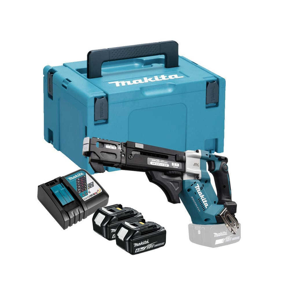 Visseuse a bande automatique 18V Makita DFR452RGJ