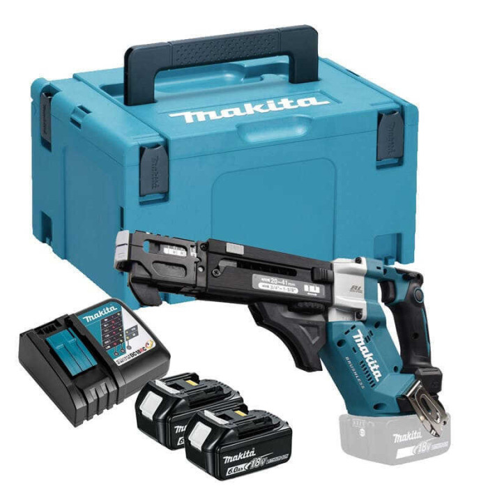 Visseuse a bande automatique 18V Makita DFR452RGJ