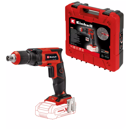 Visseuse a placo 18V te dy 18 li solo en valise Einhell 4259980