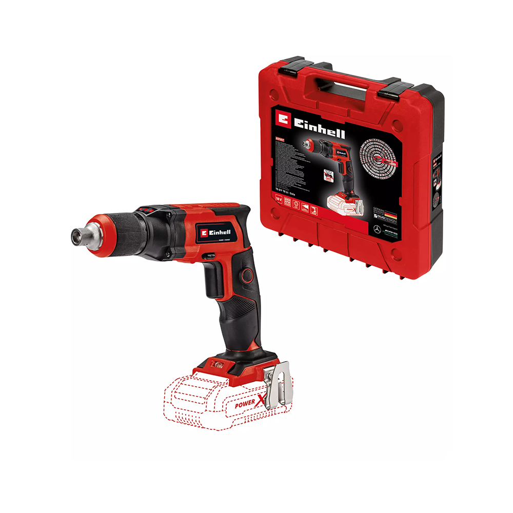 Visseuse a placo 18V te dy 18 li solo en valise Einhell 4259980