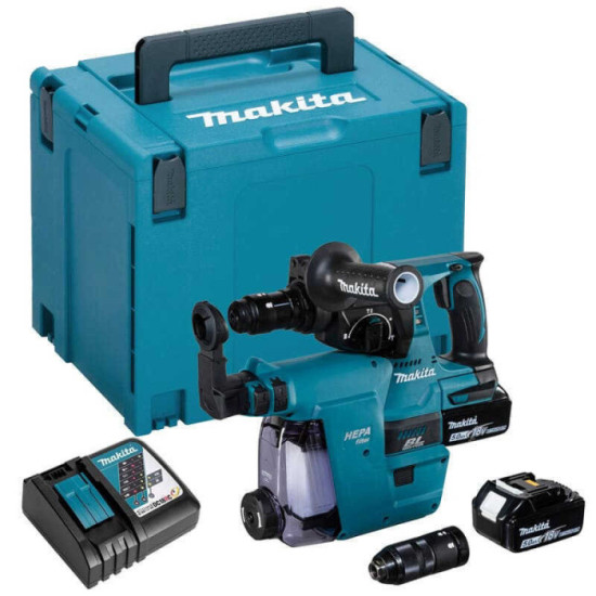 Perfo burineur sds plus 18V avec systeme DX07 Makita DHR243RTJW