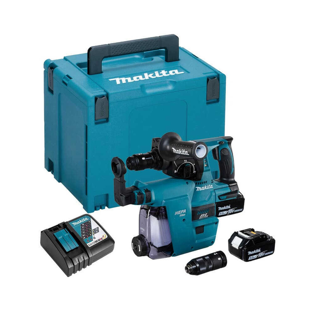 Perfo burineur sds plus 18V avec systeme DX07 Makita DHR243RTJW