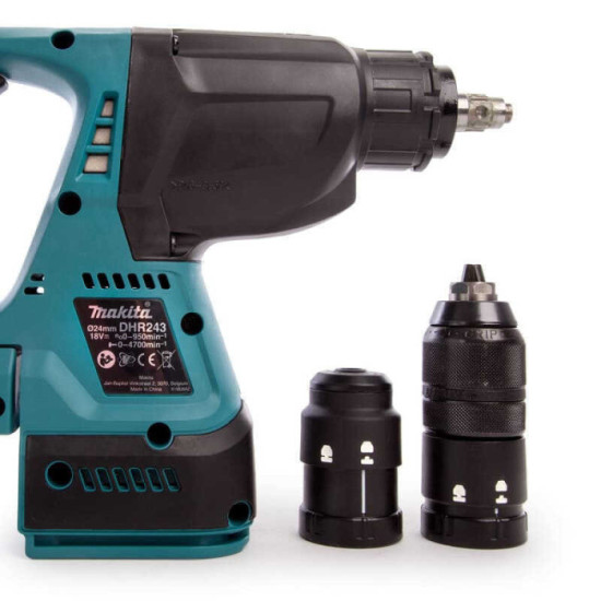 Perfo burineur sds plus 18V solo DX07 Makita DHR243ZWJ