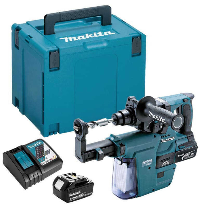 Perfo burineur sds plus 18V avec systeme DX02 Makita DHR243RTJV