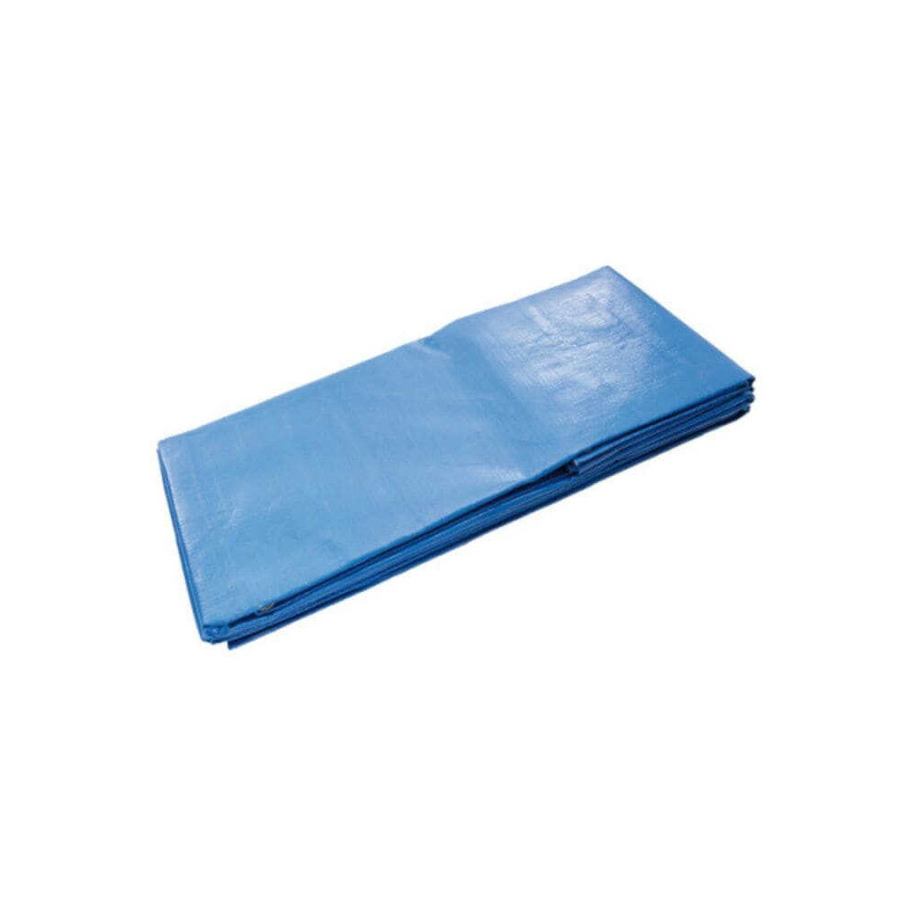 Bâche de protection bleue à œillets 12 x 10 m 220 g/m² Dimos | ProForPro