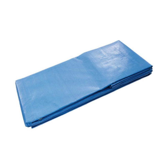 Bâche de protection bleue à œillets 12 x 10 m 220 g/m² Dimos | ProForPro