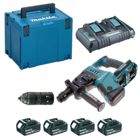 Perforateur burineur 36V Makita DHR264PT4J