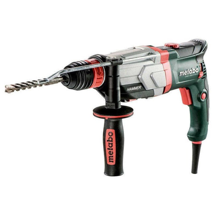 Perforateur burineur sds plus 34 j 1100 w uhev 2860 2 quick Metabo 600713500