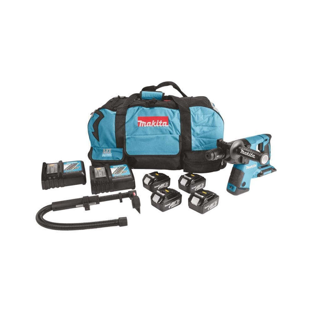 Perforateur burineur sds plus 36V 2X18V 26 mm 2 chargeur 4 x 30AH dans un sac Makita DHR264RF4X1