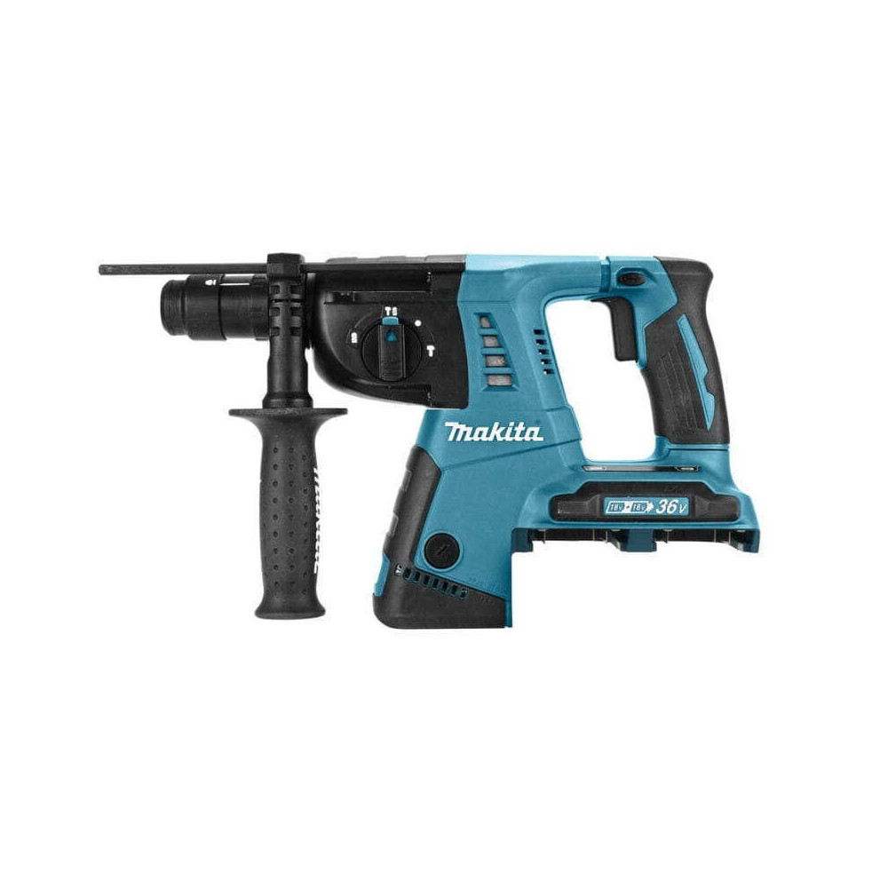Perforateur burineur sds plus 36V 2X18V 26 mm 2 chargeur 4 x 30AH dans un sac Makita DHR264RF4X1