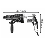 Perforateur sds plus 830W gbh 2 26 f Bosch 06112A4000