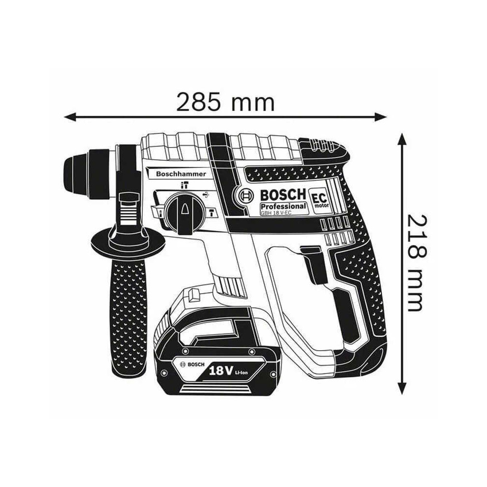 Perforateur 18V Bosch GBH18V ec