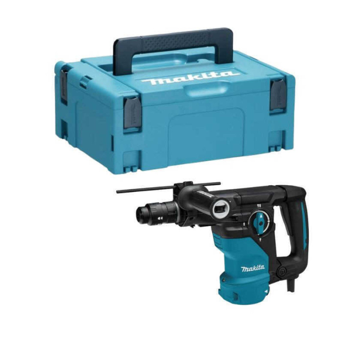 Perforateur 1050W 39J sds plus 30 mm en makpac Makita HR3012FCJ