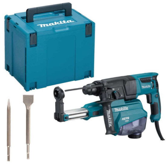 Perfo burineur 800W sds plus 22J 26 mm Makita HR2652JX14