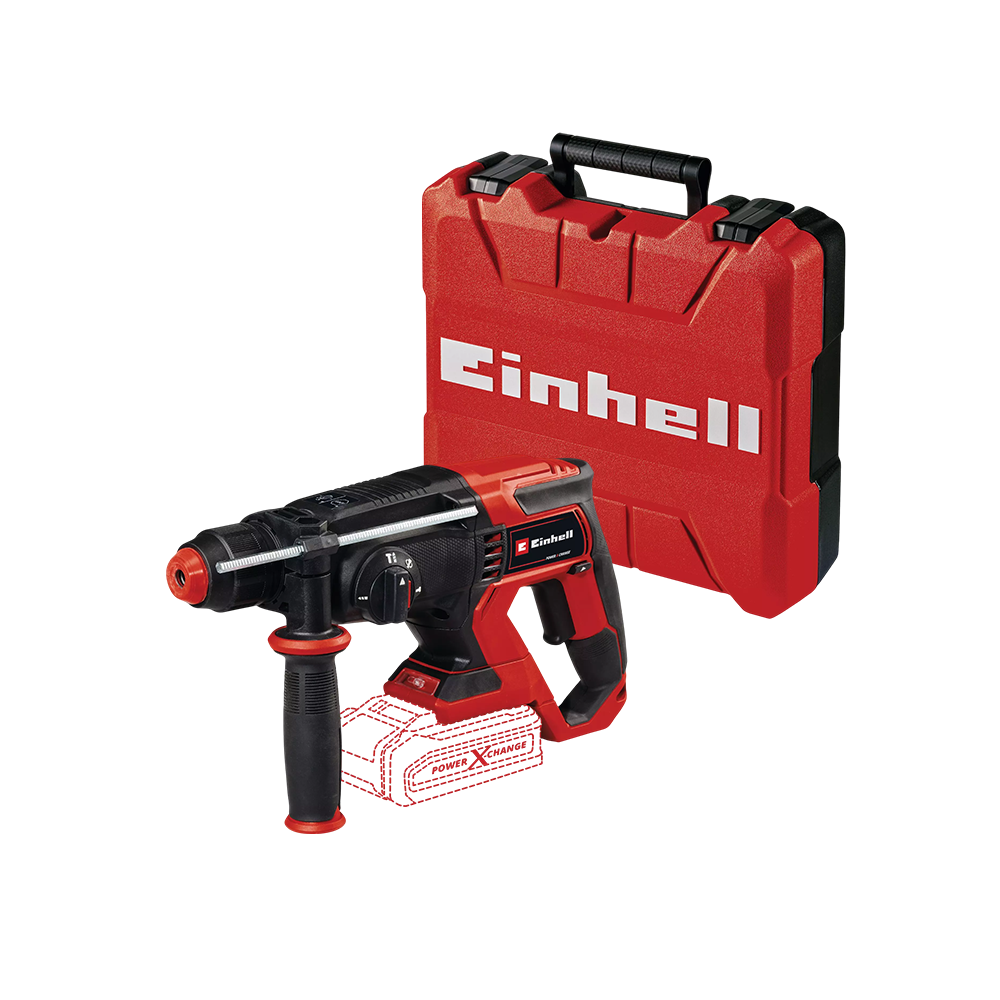 Perforateur burineur 18V solo te hd 1820 li dans valise Einhell 4514260