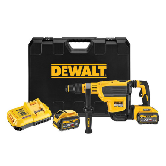 Perforateur burineur 54V 2X90 ah sds max 105J Dewalt DCH614X2 qw