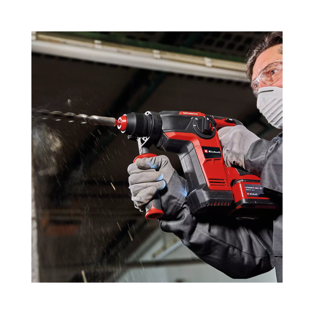 Perforateur sds plus 18V 3J 1X30AH en malette Einhell 4514274