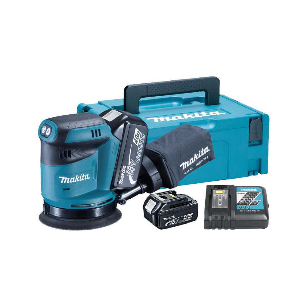 Ponceuse vibrante 18V 2X40AH Makita DBO180RMJ