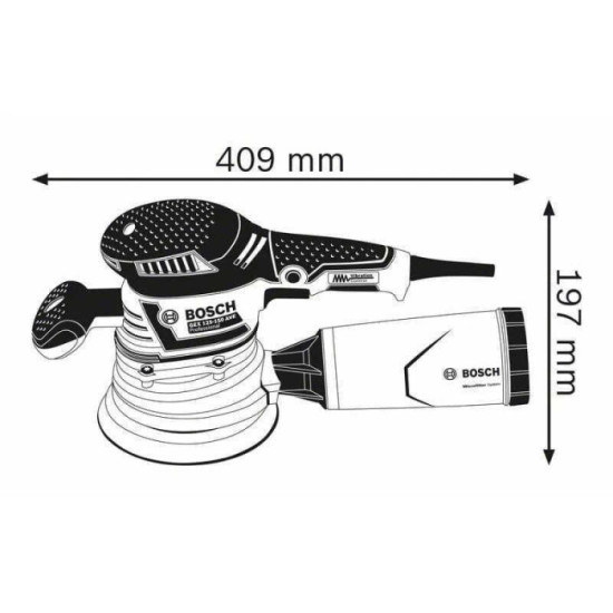Ponceuse excentrique Bosch 060137B102