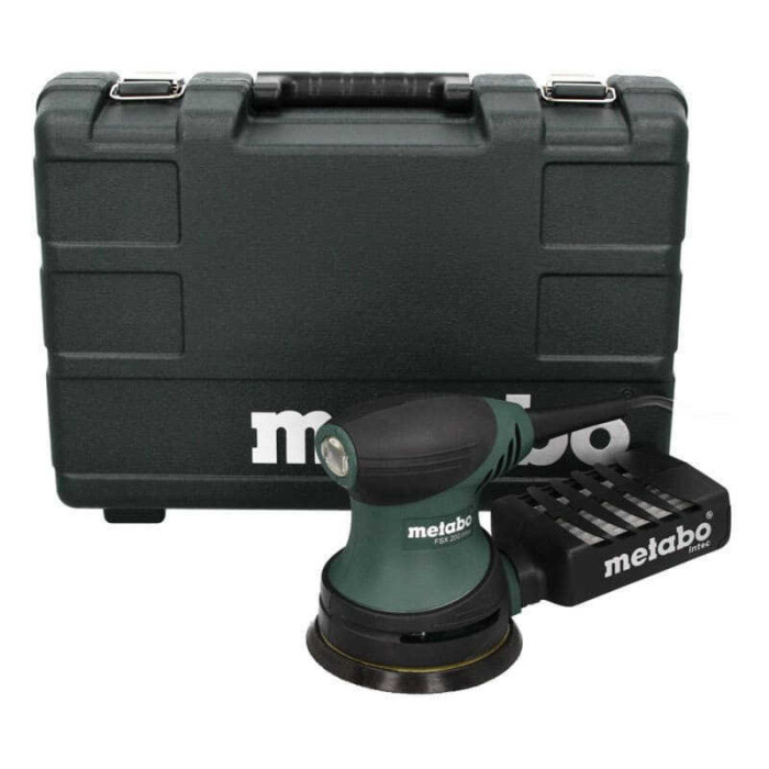 Ponceuse excentrique 125 mm fsx 200 intec en coffret Metabo 609225500