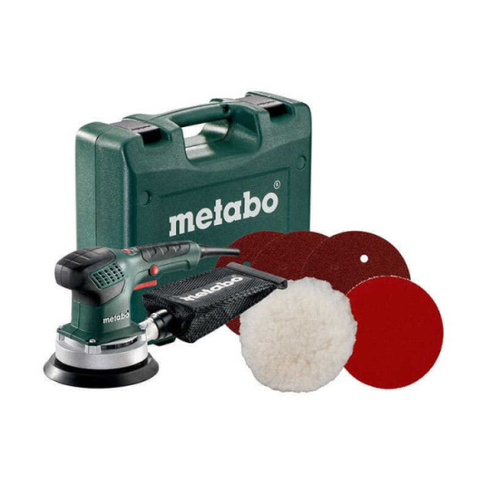 Ponceuse excentrique 150 mm sxe 3150 set Metabo 690922000