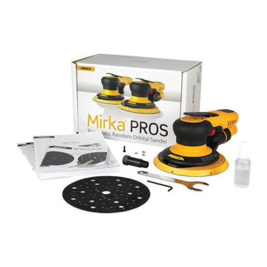 Ponceuse orbitale pros 625CV 150MM Mirka 8995625111