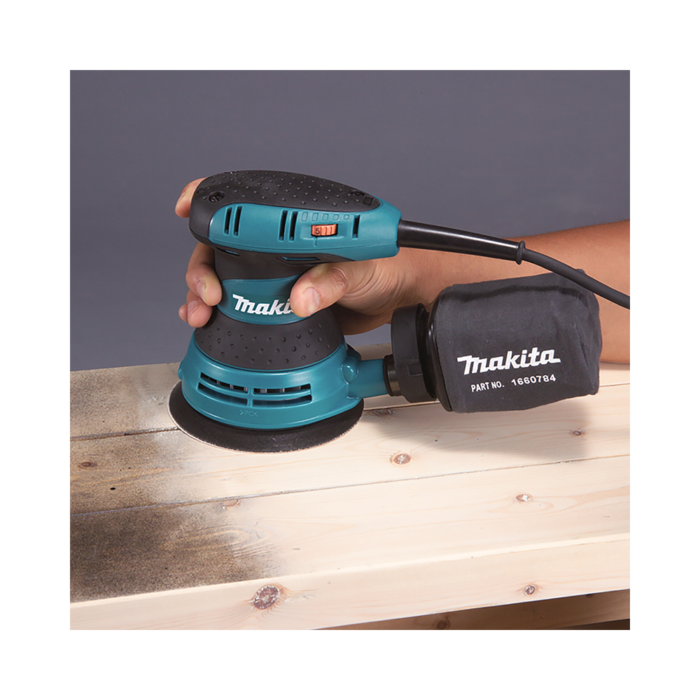Ponceuse excentrique 300 w O125 mm Makita BO5031
