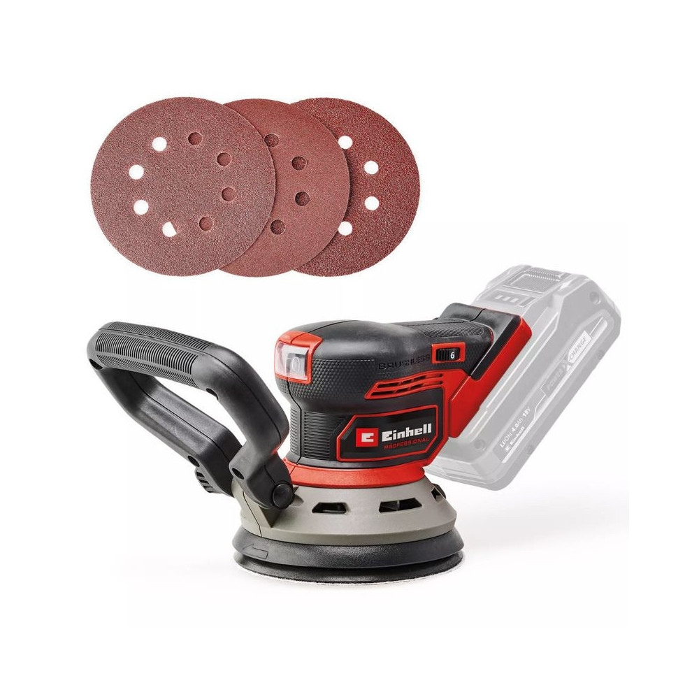 Ponceuse excentrique 18V O125MM tp rs 1832 li bl solo Einhell 4462020