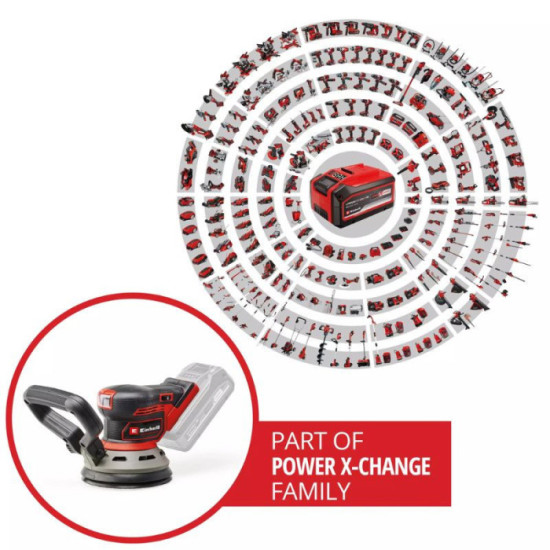 Ponceuse excentrique 18V O125MM tp rs 1832 li bl solo Einhell 4462020