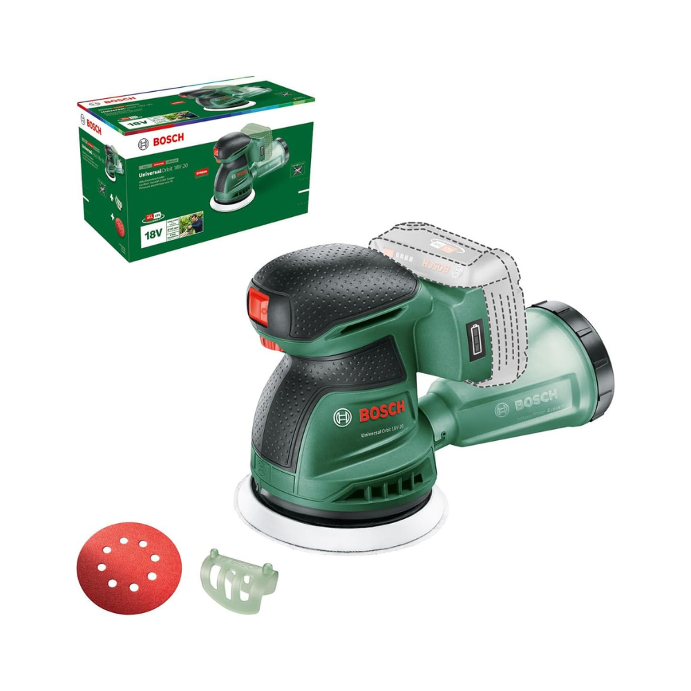 Ponceuse excentrique 18V 20 universalorbit Bosch 06033E4100