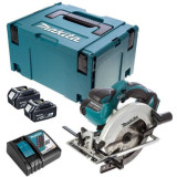 Scie circulaire 18V lxt O165 mm 2X30 ah en makpac Makita DSS611RFJ