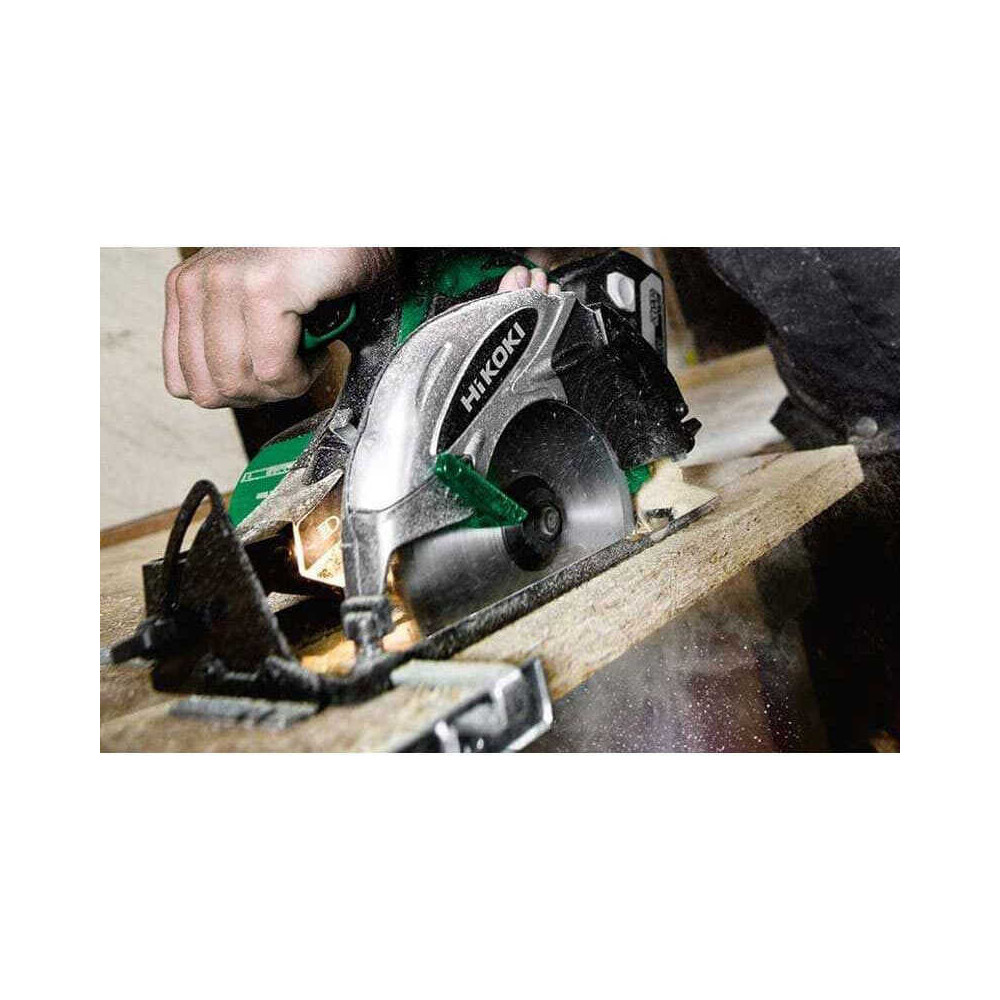 Scie circulaire 18V O165 mm produit seul Hikoki C18DSLW4Z