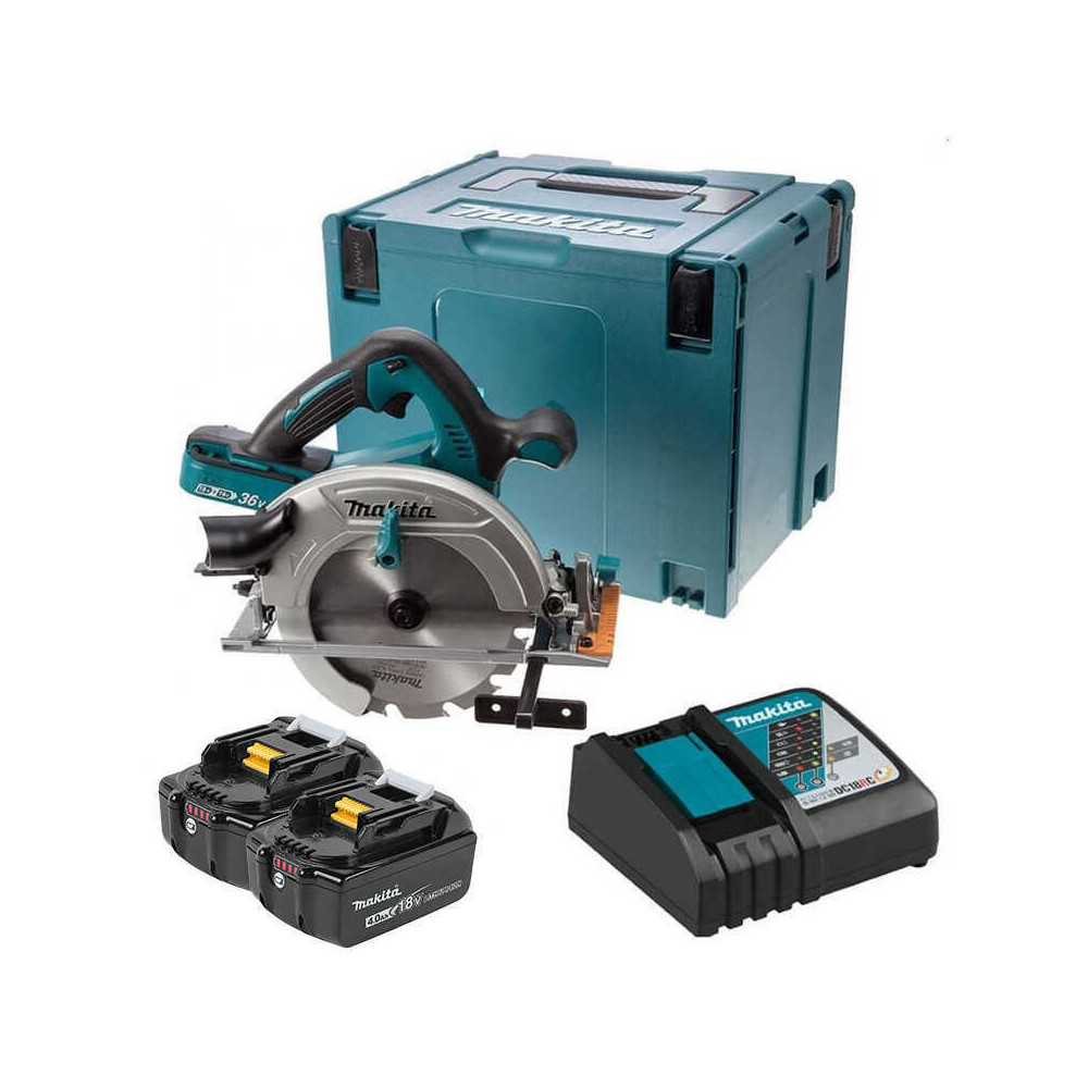 Scie circulaire 36V lxt 190 mm en makpac Makita DHS710RMJ