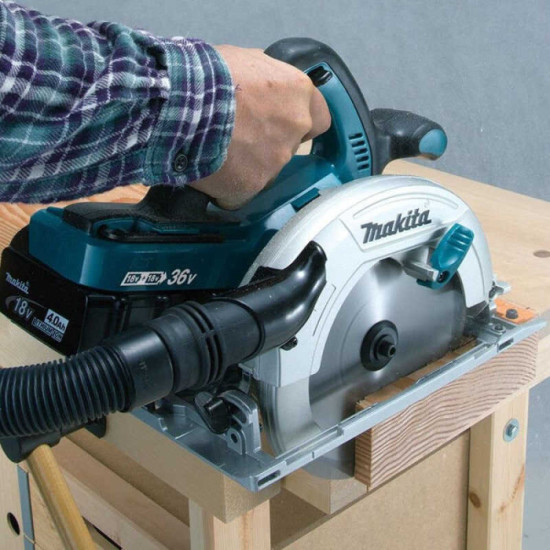 Scie circulaire 36V lxt 190 mm en makpac Makita DHS710RMJ