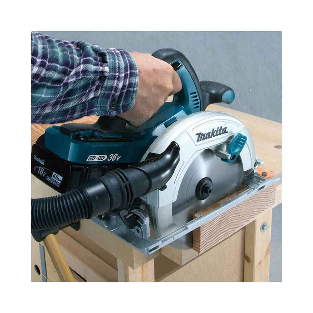 Scie circulaire 36V lxt 190 mm en makpac Makita DHS710RMJ