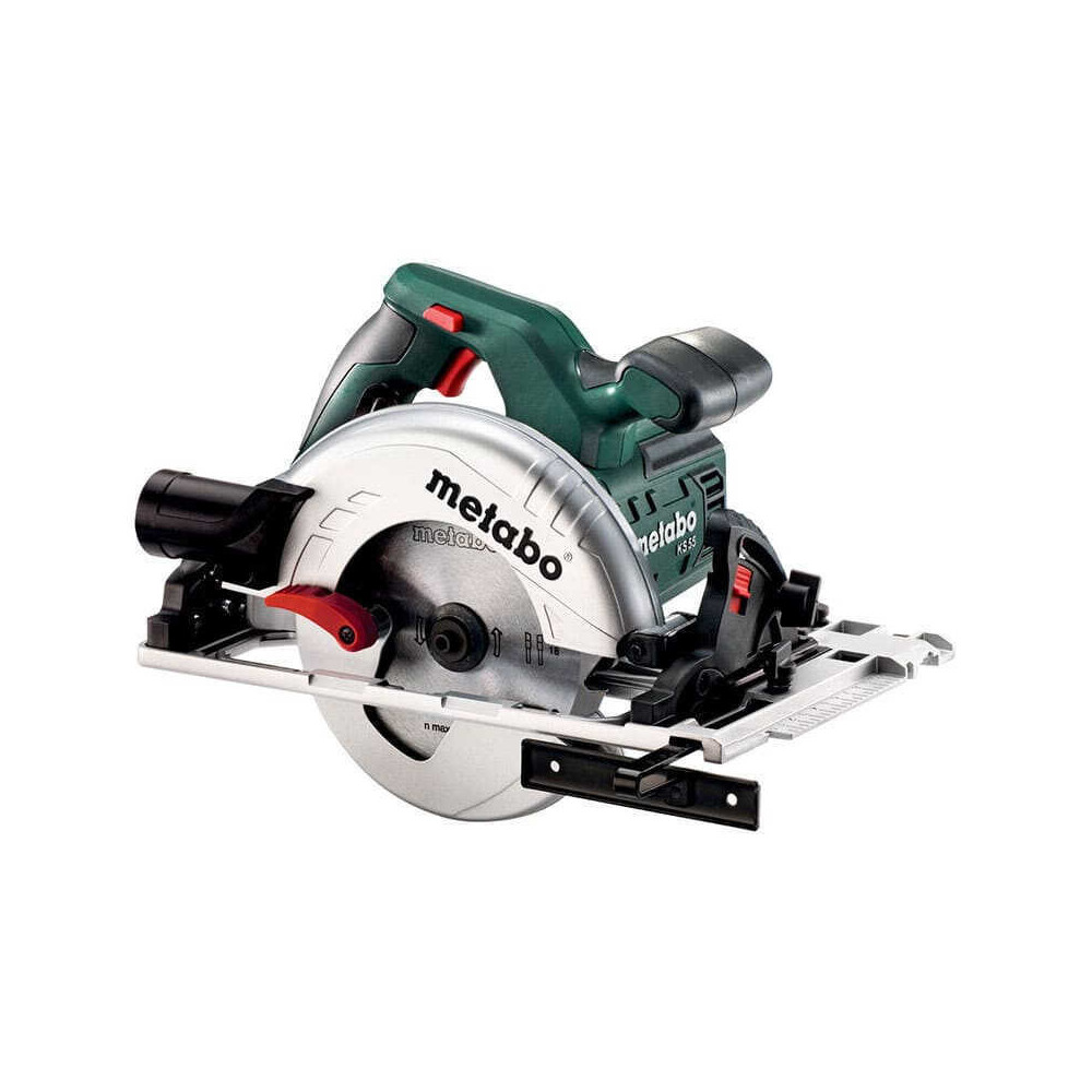 Scie circulaire filaire 1200 w O160 mm x 20 mm ks 55 fs Metabo 600955000