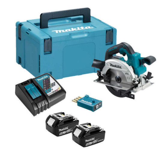 Scie circulaire lxt 18V li ion o 165 mm Makita DHS661RTJU