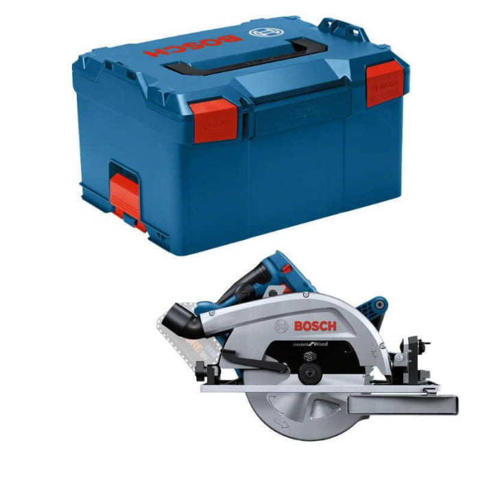 Scie circulaire 18V biturbo 190 mm produit seul dans coffret Bosch 06016B5100