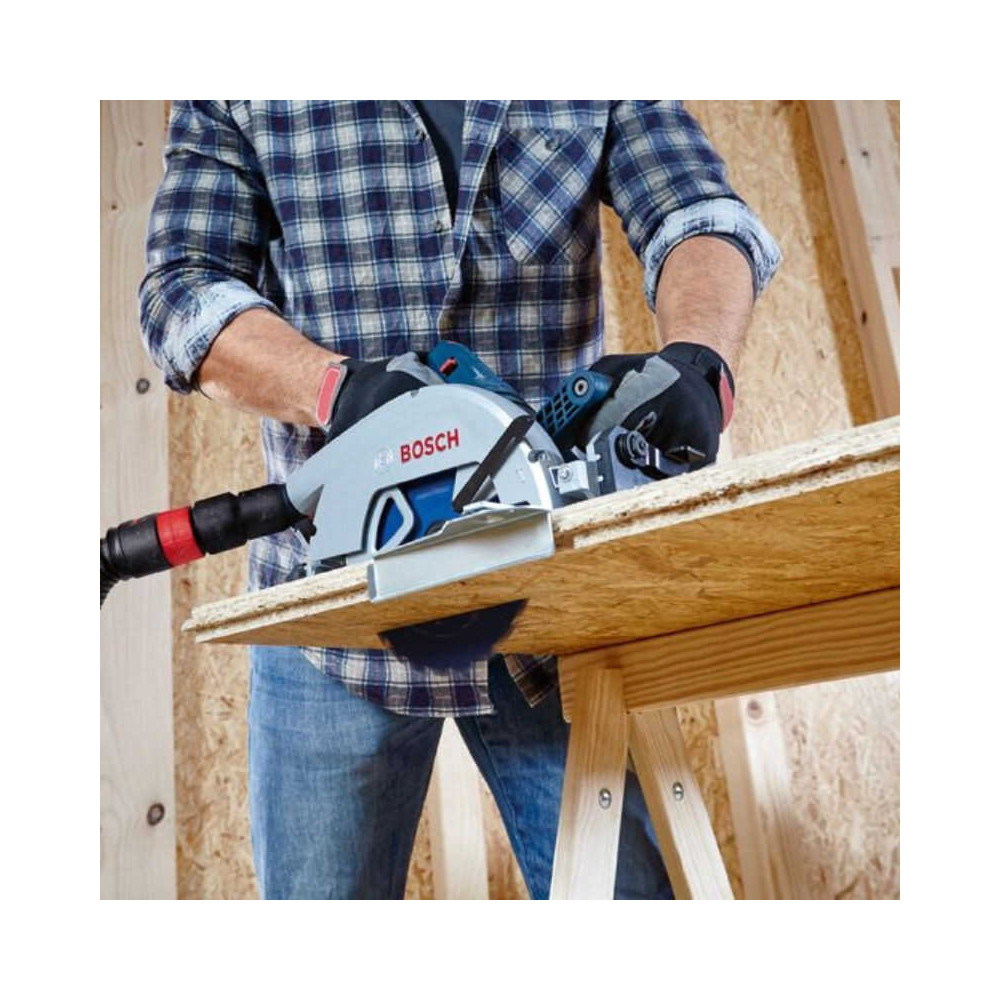Scie circulaire 18V biturbo 190 mm produit seul dans coffret Bosch 06016B5100