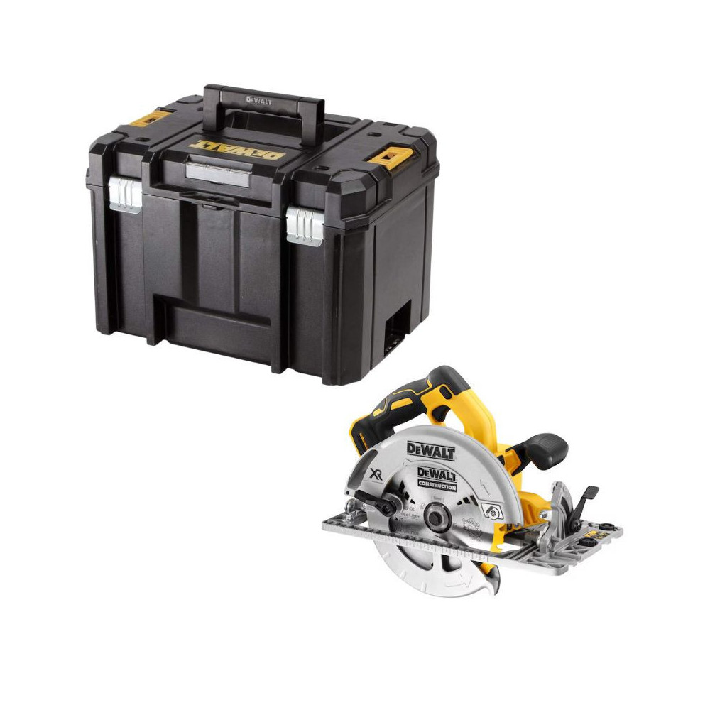 Scie circulaire xr 18V brushless sans batterie ni chargeur coffret tstak Dewalt DCS572NT xj